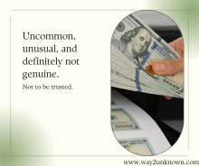 As Genuine as a Three dollar bill