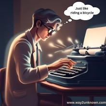 Like riding a bicycle