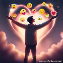 To wear one's heart on one's sleeve